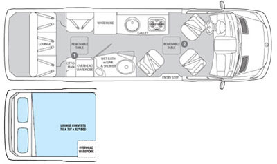Interstate 3500 Extended Lounge/WD