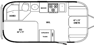Colonial Airstream Sales - Airstream Flying Cloud 19' Bambi