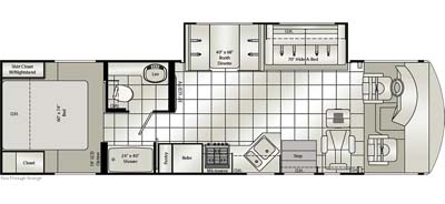 2010 Damon Daybreak 3211 Floor PLan