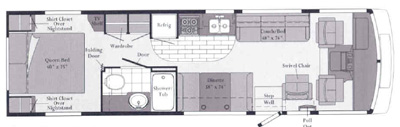 1999 Winnebago Brave 32T Floor Plan