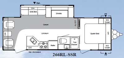 2009 Keystone Springdale Series 266RL-SSR