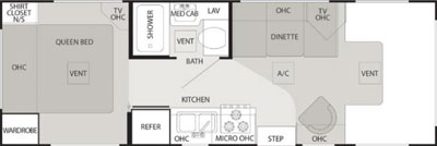 Fourwinds 5000 26Q Floor Plan