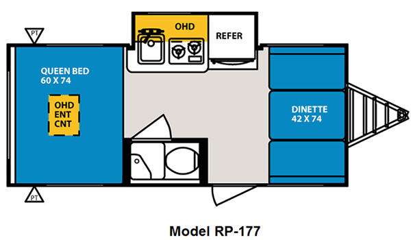 2012 Forest River R-Pod RP 177