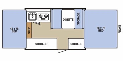 2007Starcraft 2106 Floor Plan