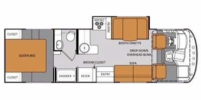 Thor ACE 29.1 Floor Plan