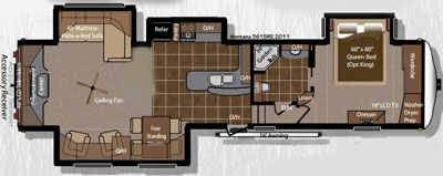 2011 Keystone Montana Series 3615RE