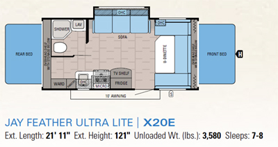 2015 Jayco Jay Feather Exp X20E