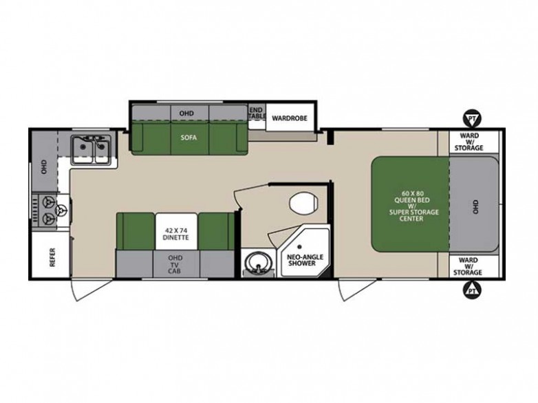 Forest River Surveyor Select 264 Floor