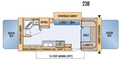 2008 Jayco Jay Feather Exp 23B