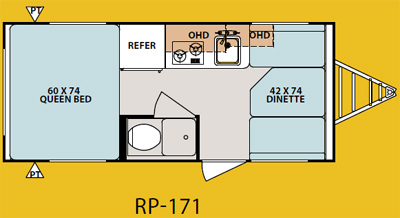 2013 Forest River R-Pod RP 171