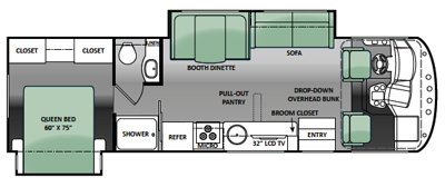 Thor ACE 30.1 Floor Plan