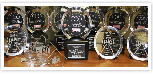 Winnebago Itasca - CIRCLE OF EXCELLENCE AWARD